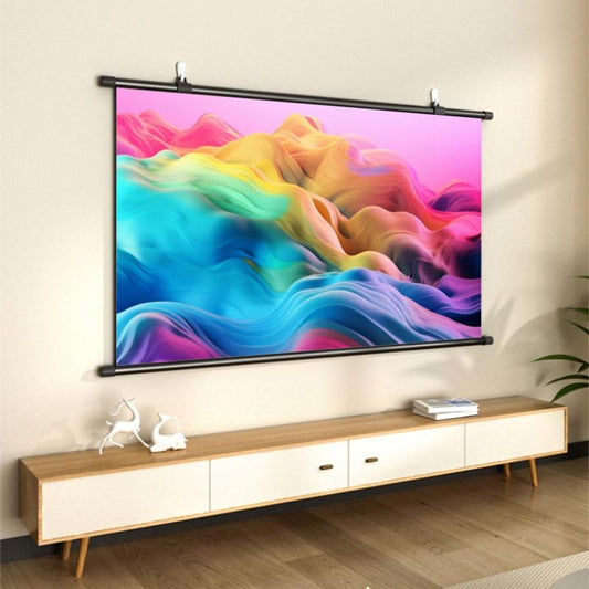 Home Theater Projector Screen, Outdoor Simple Screen, Portable Screen, Simple Foldable Screen, anti Light Screen, Gain Screen